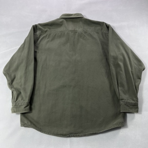 Carhartt Forest Green Button-Up Shirt Jacket - Picture 9 of 16